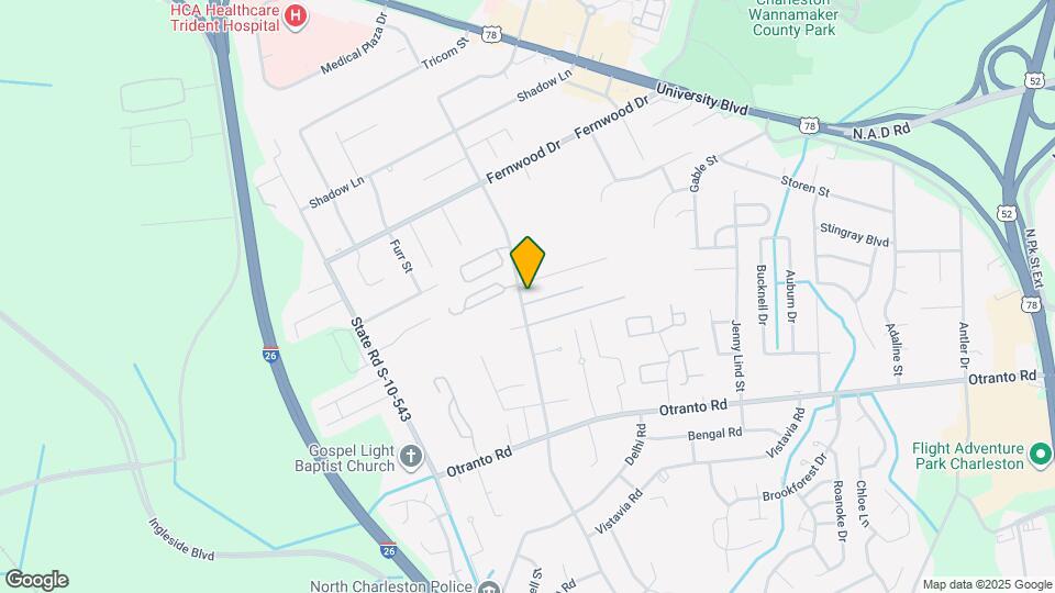 8840 Deerwood Dr Map and Location Details