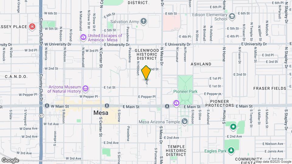 120 N Wilbur Map and Location Details