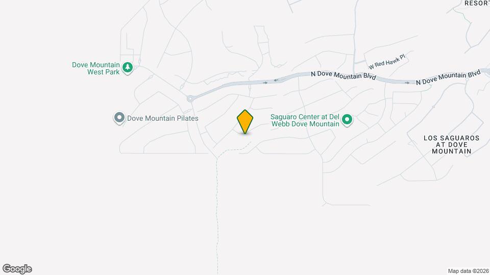 7291 W Secret Bluff Pass Mapa y Detalles de la Ubicación