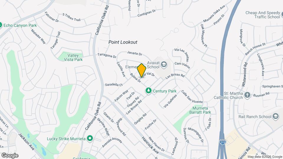 39766 Del Val Dr Mapa y Detalles de la Ubicación