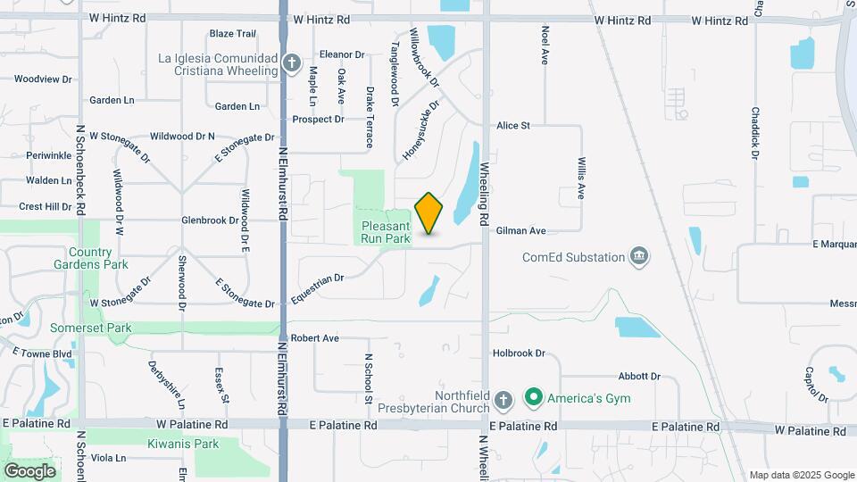 486 Pleasant Run Dr Map and Location Details