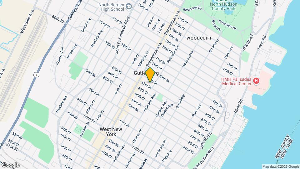 424 67th St Map and Location Details