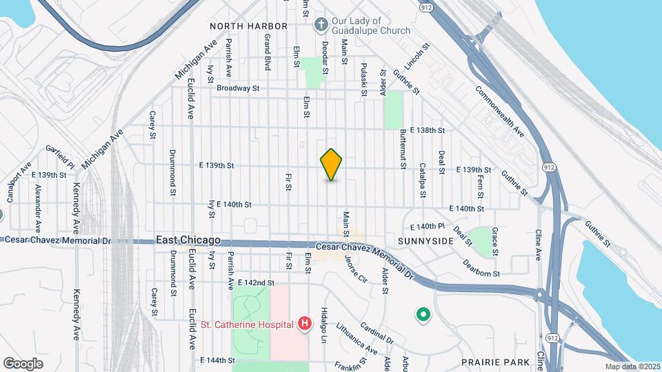 3919 Deodar St Map and Location Details