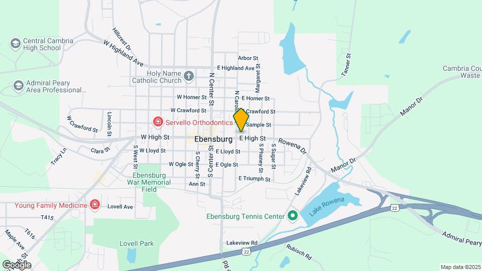 313 E High St, Unit 2 Map and Location Details