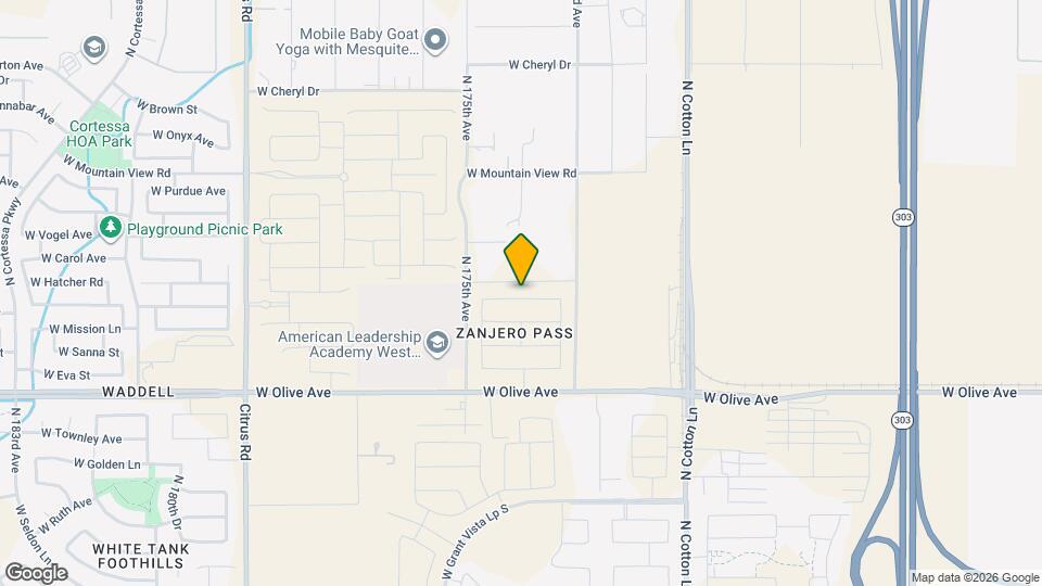 17404 W Sunnyslope Ln Map and Location Details