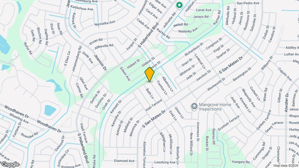 3537 Enid Ln Map and Location Details