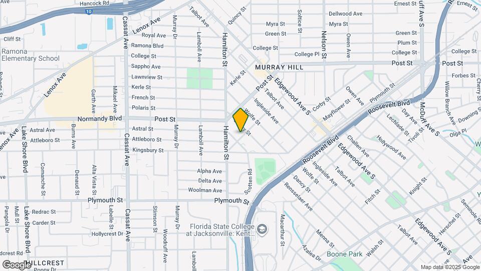 4317 Antisdale St Map and Location Details