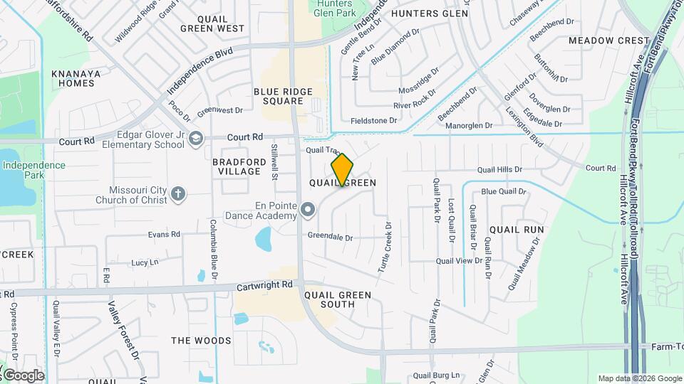 2643 Indian Trail Dr Map and Location Details