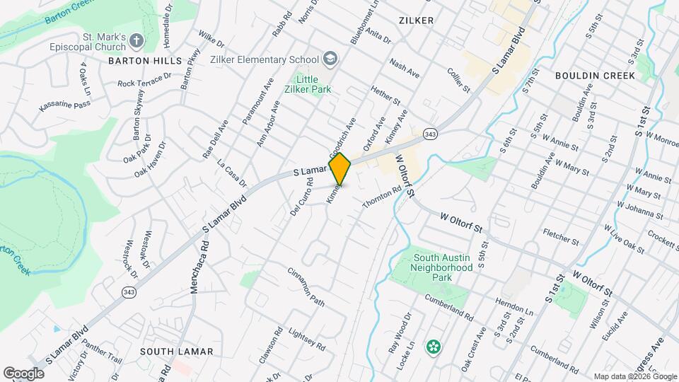 2303 Kinney Rd Map and Location Details