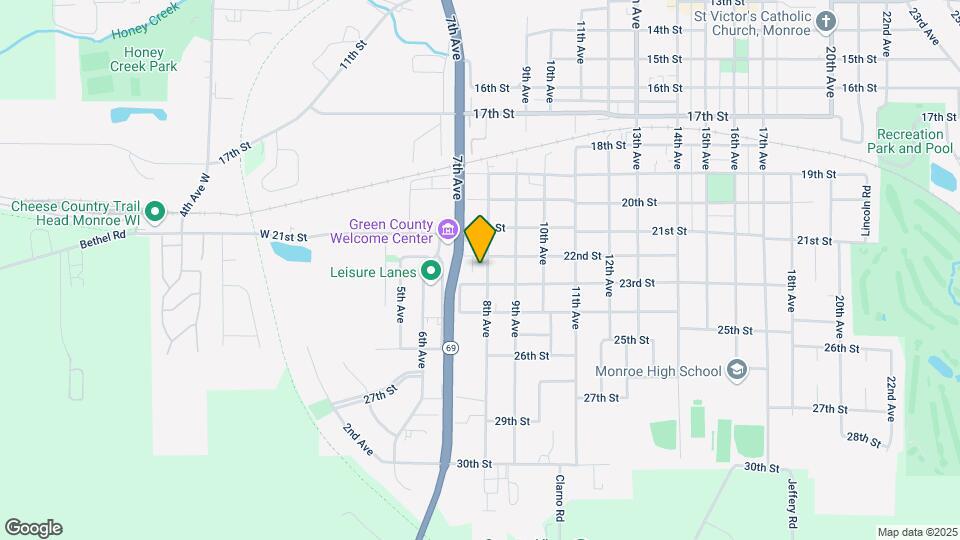 2217 8th Ave Map and Location Details