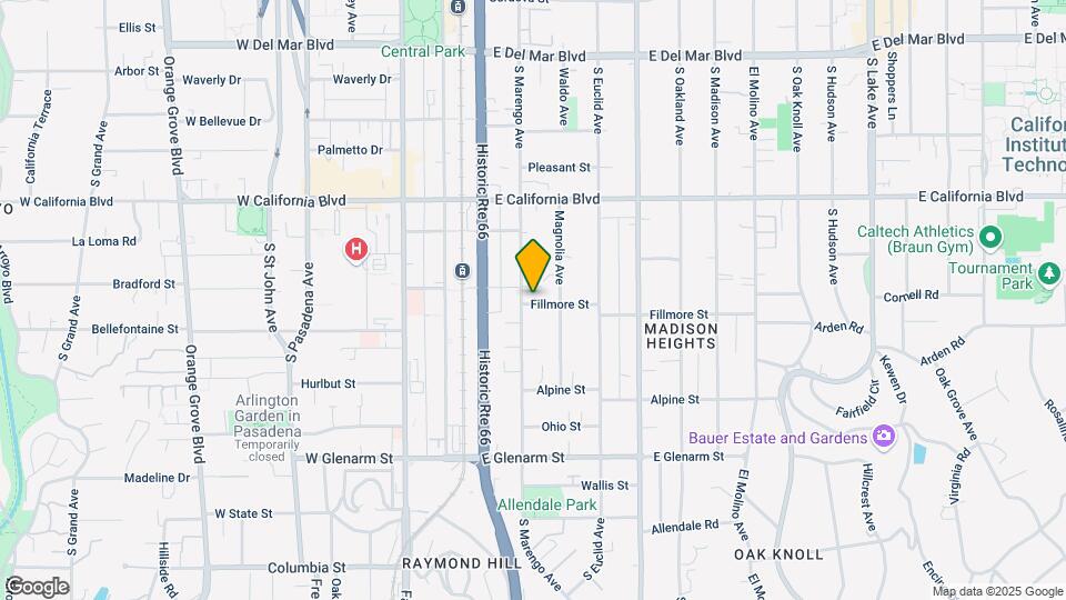 760 S Marengo Ave Mapa y Detalles de la Ubicación