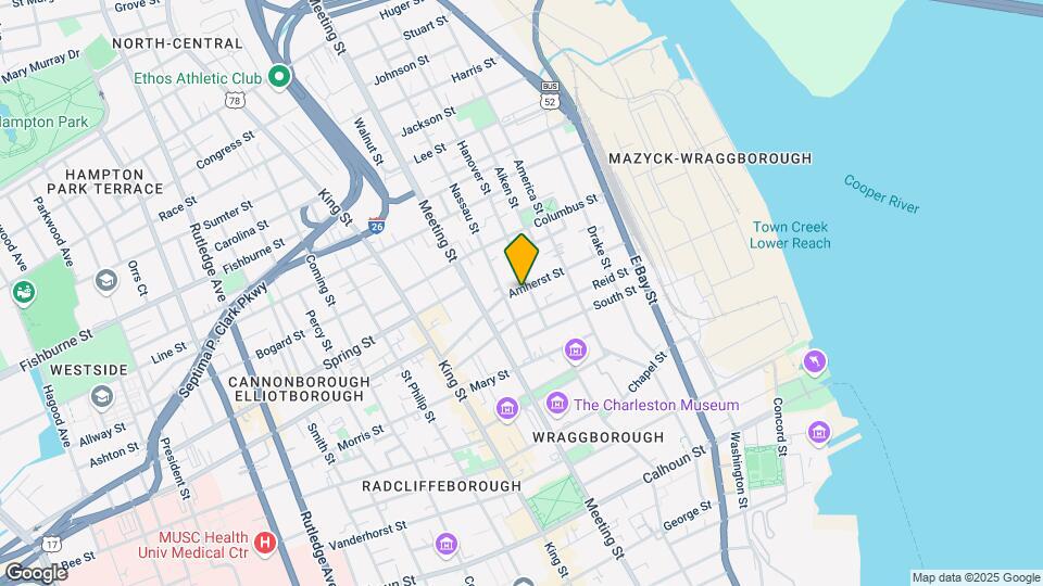 61 Amherst St Mapa y Detalles de la Ubicación