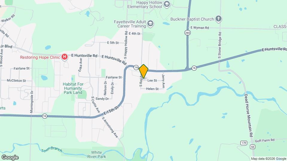 1835 E Fiji St Map and Location Details