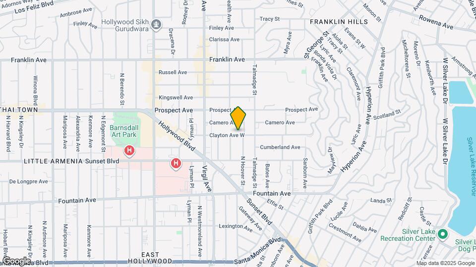 4365 Clayton Ave W Map and Location Details