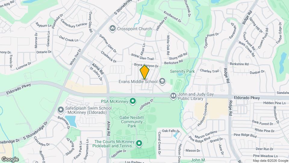2713 Grand Canyon Ct Map and Location Details
