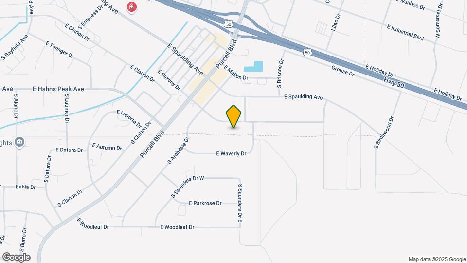 984 E Saxony Dr Map and Location Details