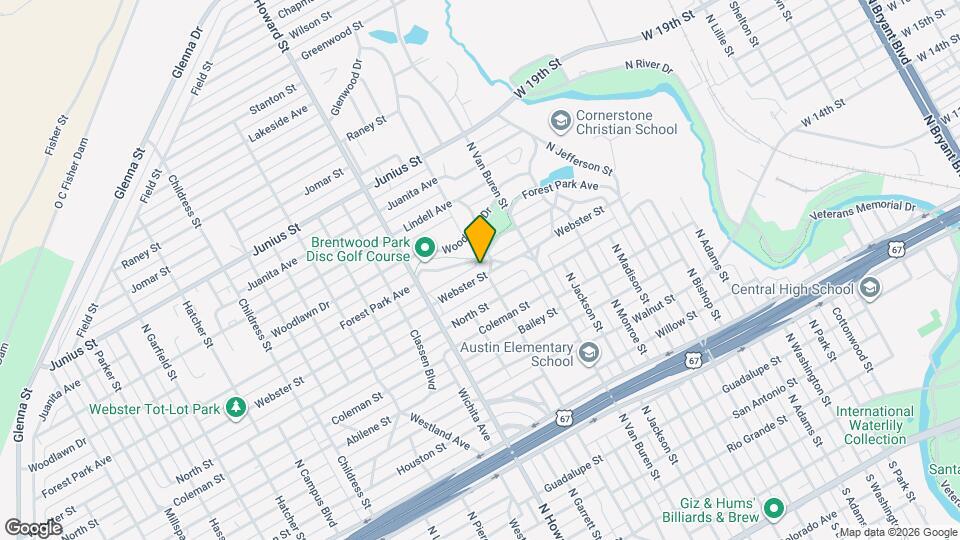 1902 Webster St Map and Location Details