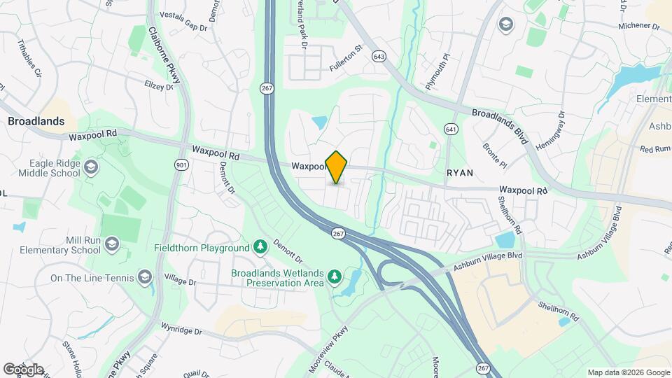 21755 Harroun Terrace Map and Location Details