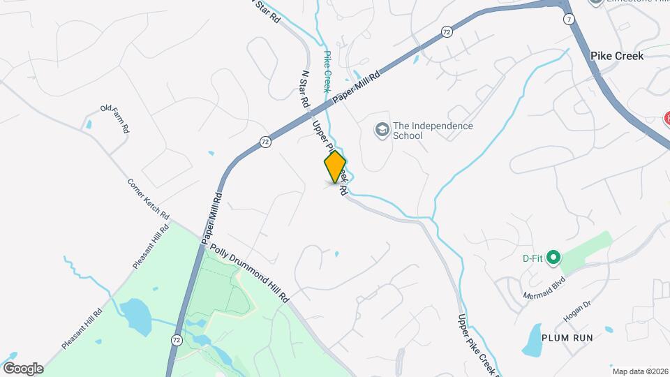 565 Upper Pike Creek Rd Map and Location Details