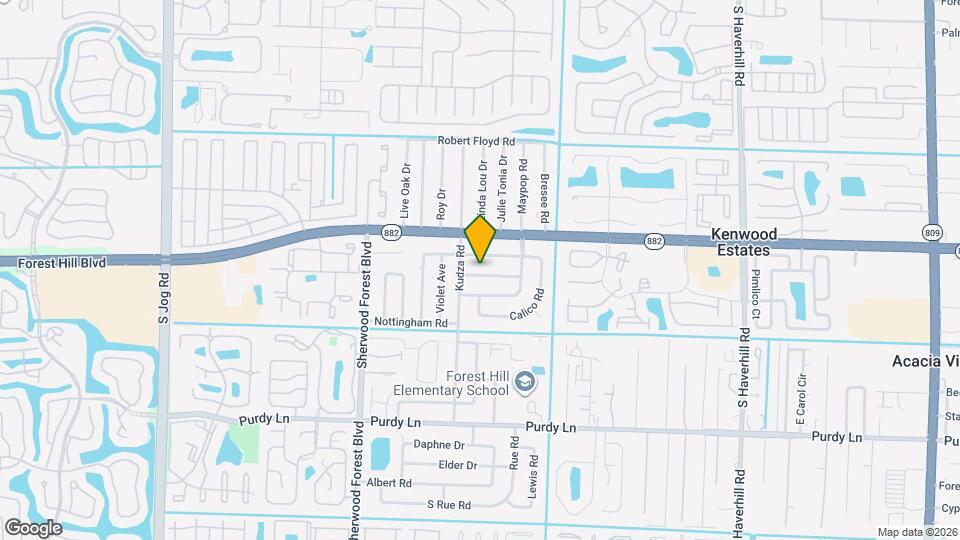 5715 Cinnamon Dr Map and Location Details