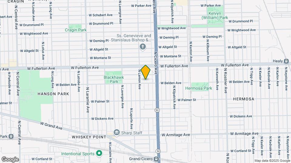 4838 W Belden Ave Map and Location Details