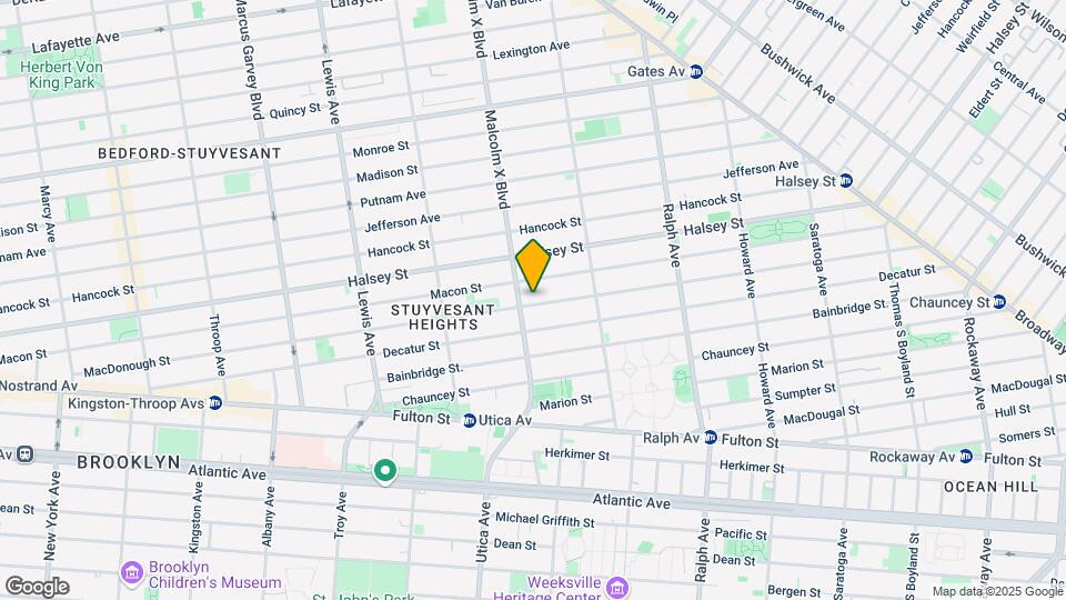 573 Macon St Map and Location Details