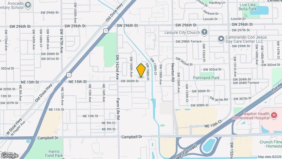 15945 SW 304th St Map and Location Details
