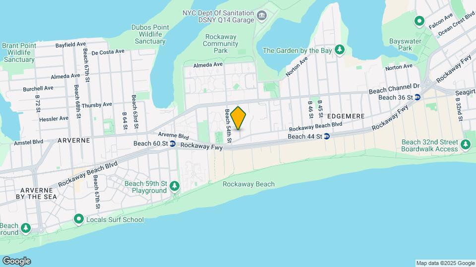 311 Beach 53rd St Map and Location Details