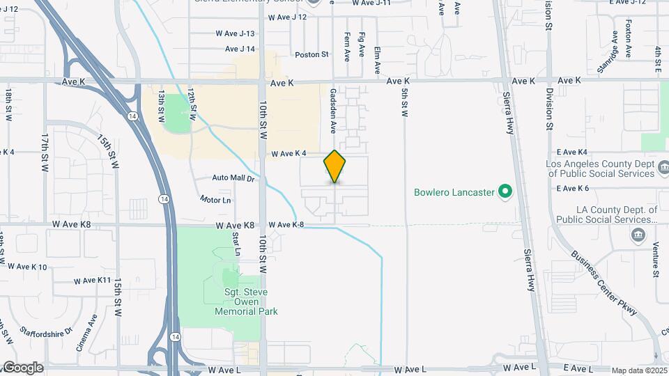 Amargosa Creek Apartments Map and Location Details