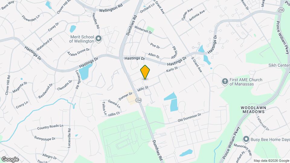 9220 Niki Pl, Unit 201 Map and Location Details