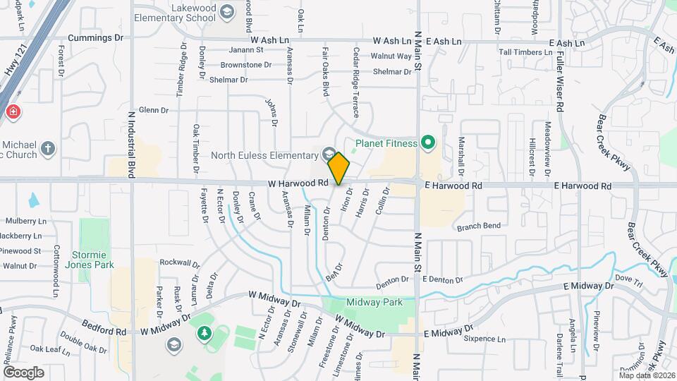 1022 Denton Dr Map and Location Details