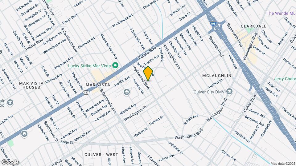 3930 Inglewood Blvd Map and Location Details
