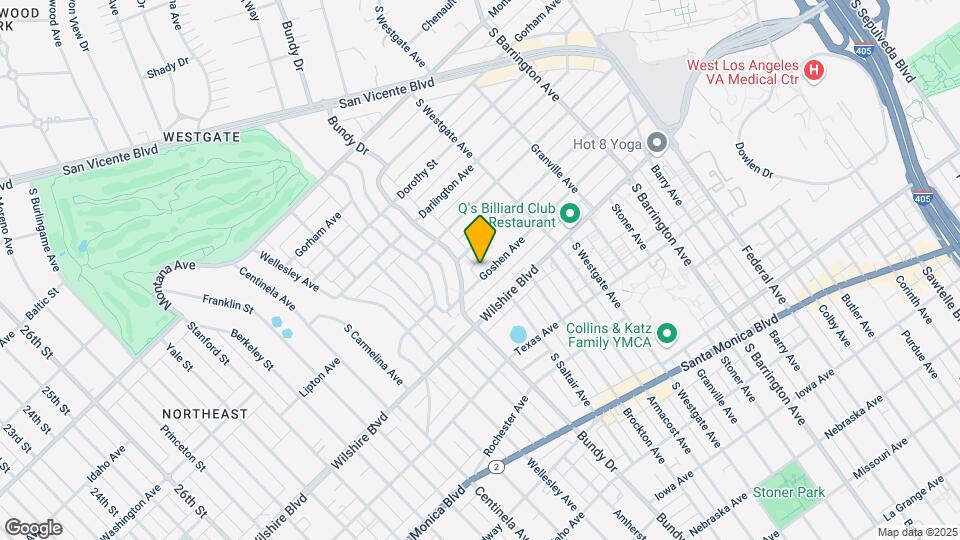 12033 Goshen Ave Mapa y Detalles de la Ubicación