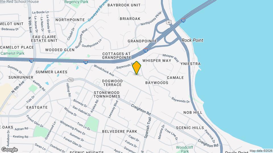 4227 Elmcrest Dr Map and Location Details