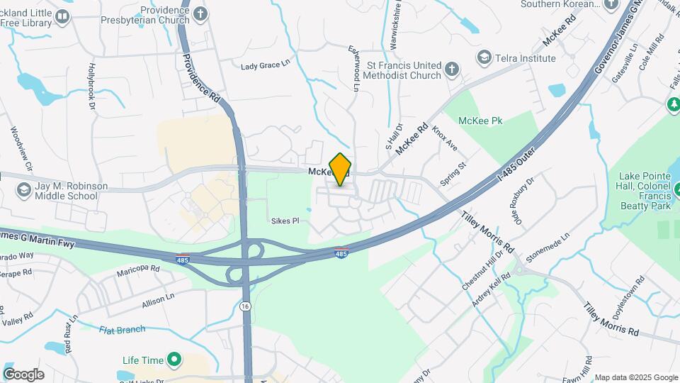 4832 Grier Farm Ln Map and Location Details