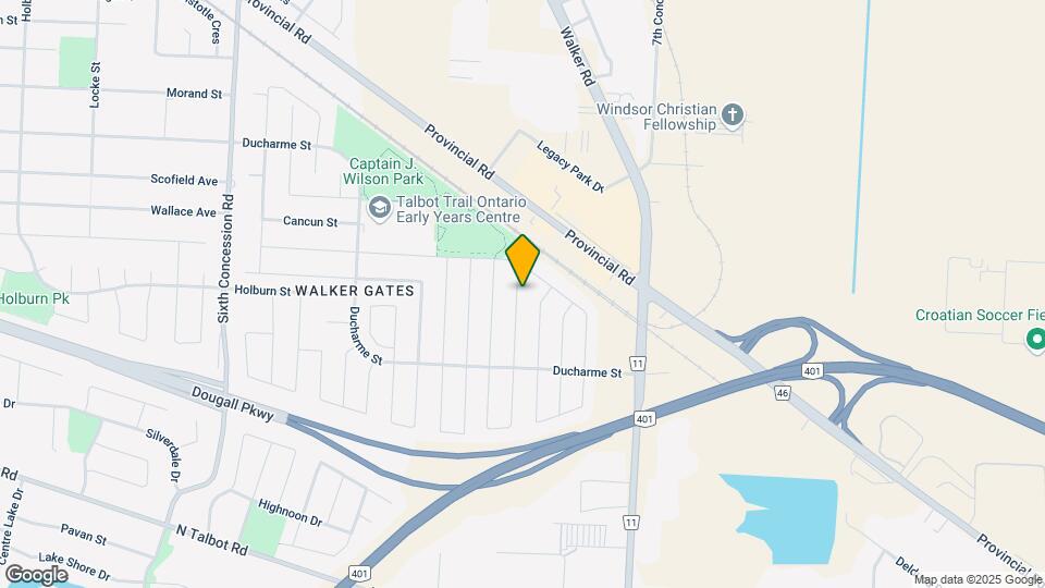 4564 Fontana Ave Map and Location Details