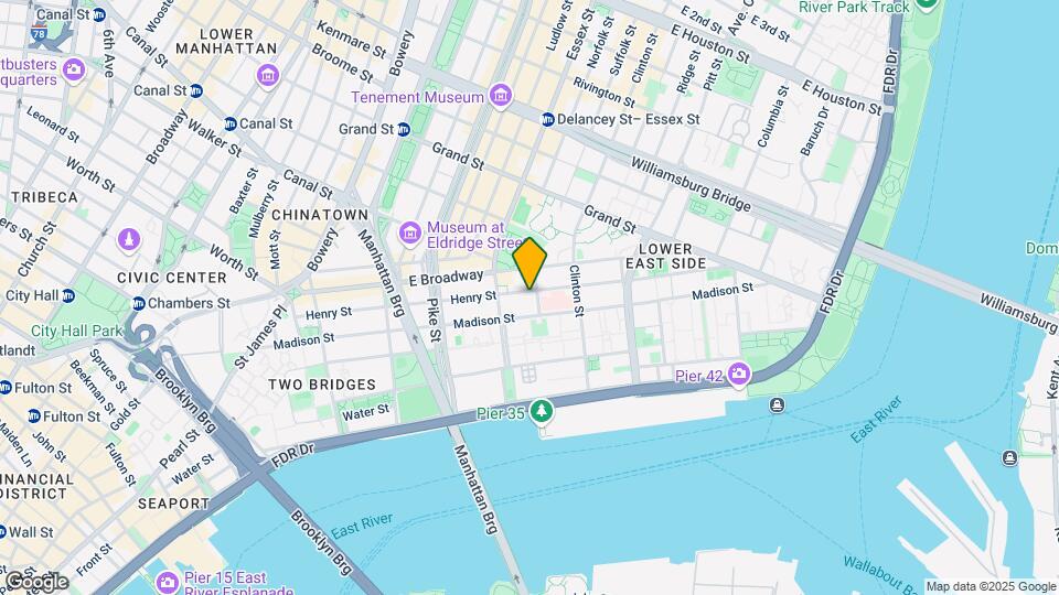 170 Henry St Mapa y Detalles de la Ubicación