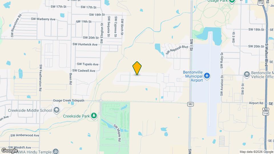 1603 SW Casuarina Dr Map and Location Details