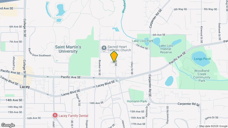 901 Lacey St SE Map and Location Details