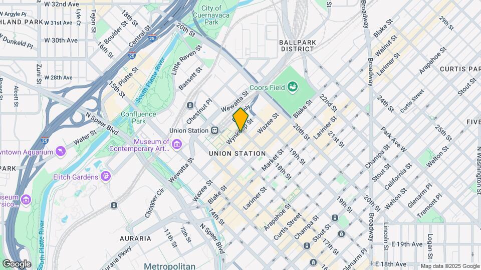 1634 18th St Mapa y Detalles de la Ubicación