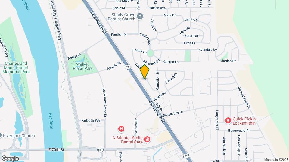 583 Whitefield Ln Map and Location Details