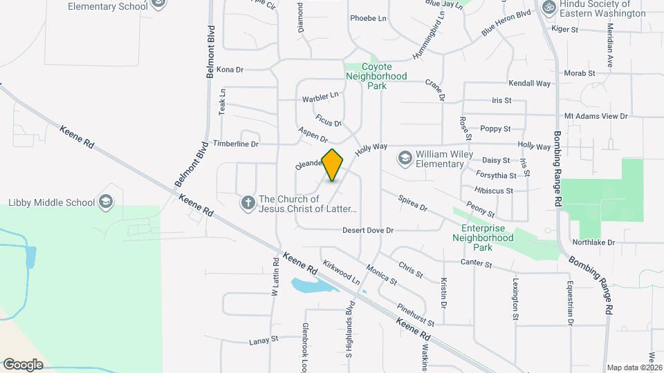 5508 Holly Way Map and Location Details