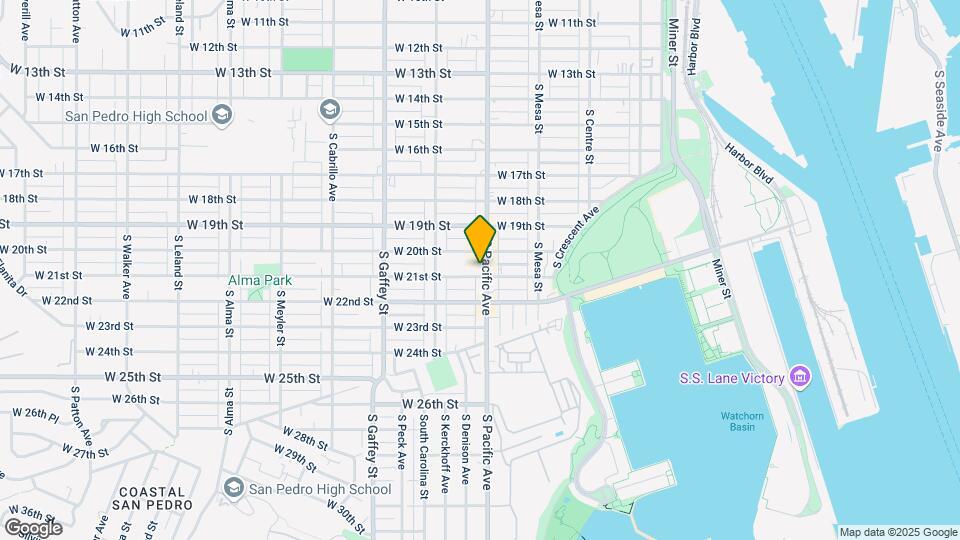 2041 S Pacific Ave Mapa y Detalles de la Ubicación