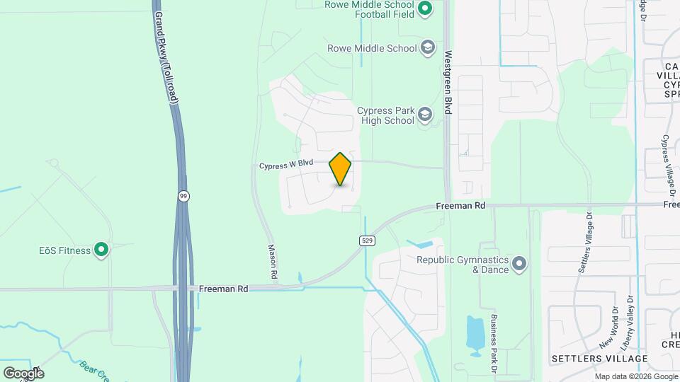 7218 Clearwater Cv Dr Map and Location Details