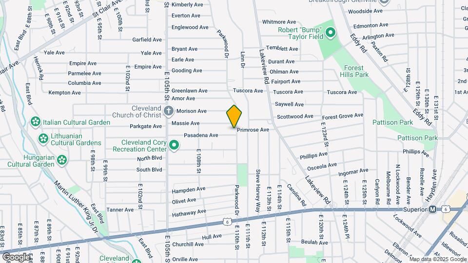 10939 Pasadena Ave Map and Location Details