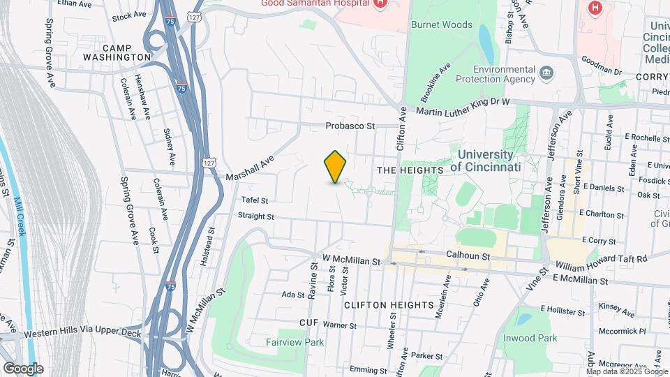 2700 University Ct Map and Location Details