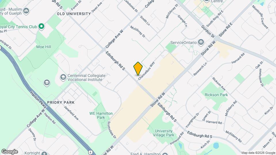 Edinburgh Village - Building G Map and Location Details