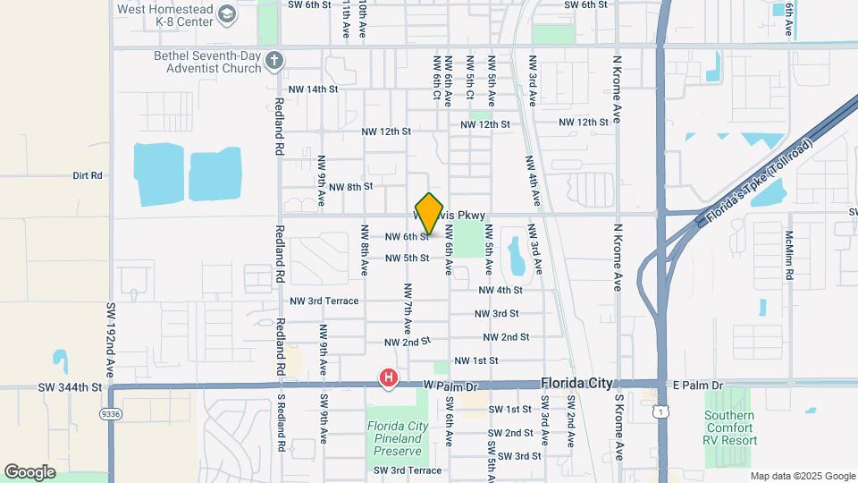 652 NW 6th St Map and Location Details