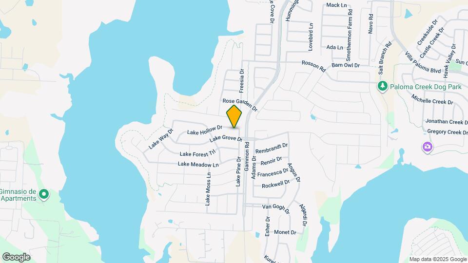 1116 Lake Hollow Dr Map and Location Details