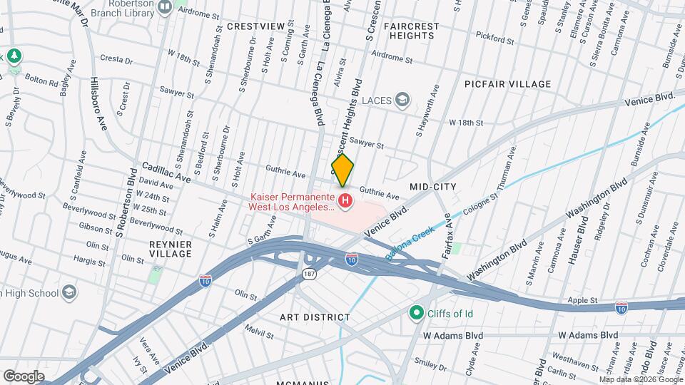 2011 Stearns Dr Map and Location Details